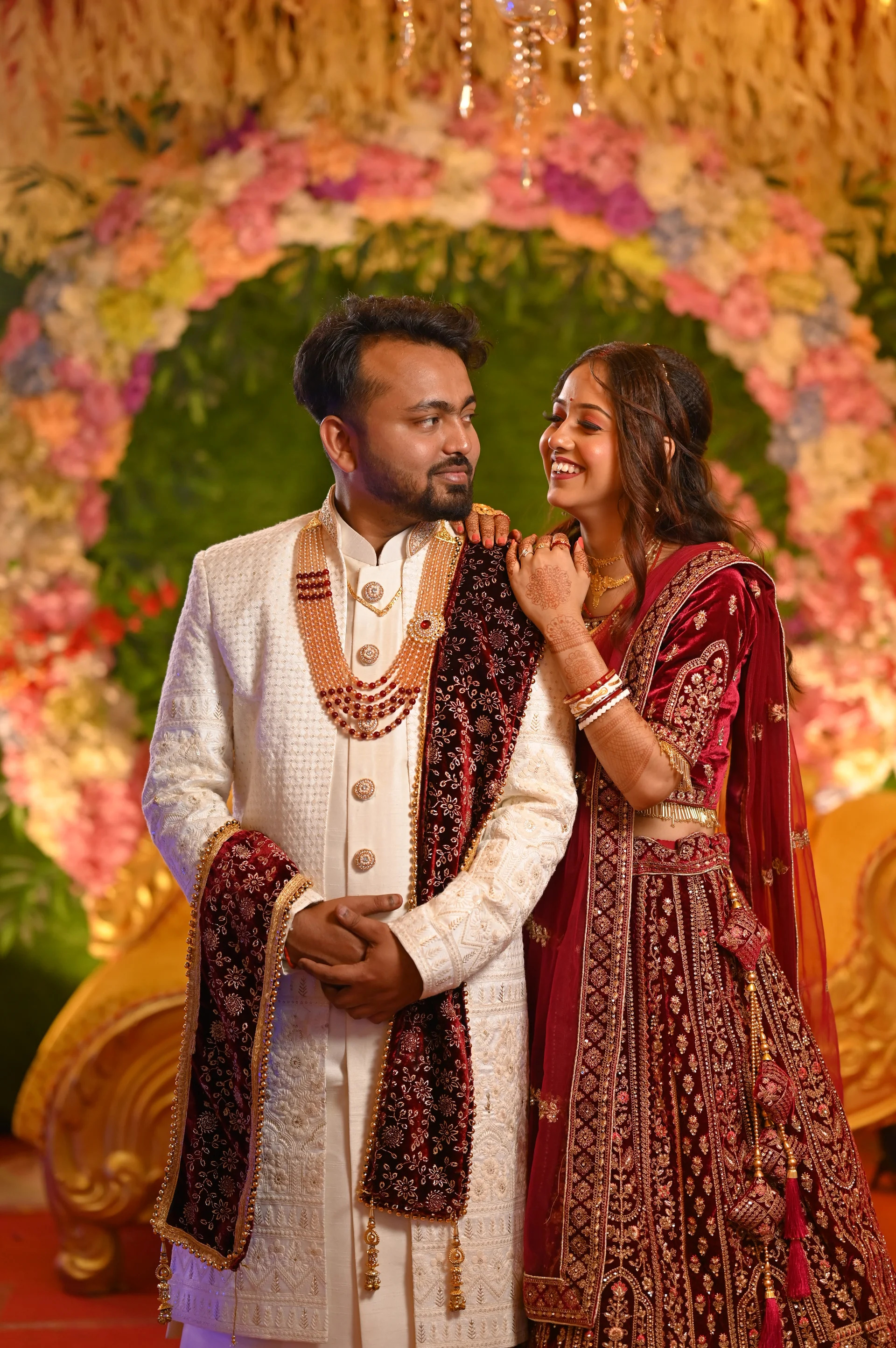 An elegant event scene photographed for a premium wedding.